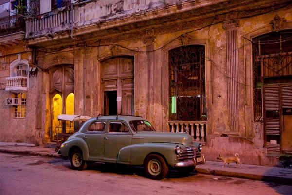 Photograph Nancy Ney Havana Green Car on One Eyeland
